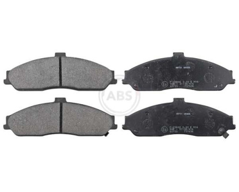 Brake Pad Set, disc brake 38731 ABS, Image 3
