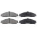 Brake Pad Set, disc brake 38731 ABS, Thumbnail 3