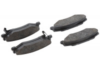 Brake Pad Set, disc brake 38732 ABS