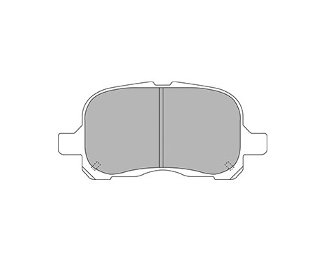 Brake Pad Set, disc brake 38741 ABS, Image 2