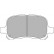 Brake Pad Set, disc brake 38741 ABS, Thumbnail 2