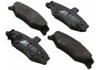 Brake Pad Set, disc brake 38750 ABS