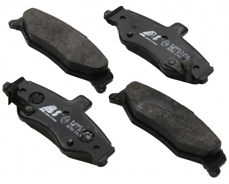 Brake Pad Set, disc brake 38750 ABS