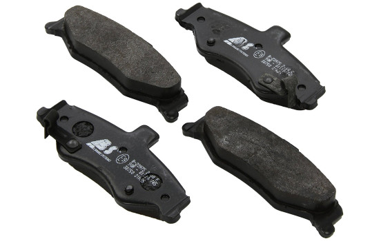 Brake Pad Set, disc brake 38750 ABS