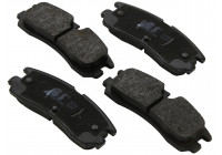Brake Pad Set, disc brake 38754 ABS