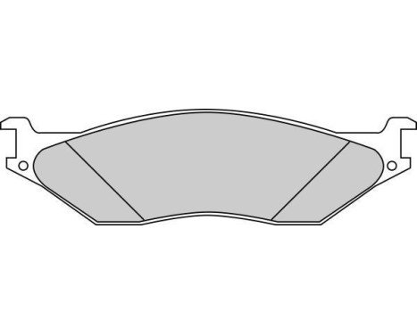 Brake Pad Set, disc brake 38777 ABS, Image 2