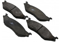Brake Pad Set, disc brake 38777 ABS