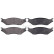 Brake Pad Set, disc brake 38777 ABS, Thumbnail 3