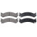 Brake Pad Set, disc brake 38784 ABS, Thumbnail 2