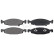 Brake Pad Set, disc brake 38790 ABS, Thumbnail 3