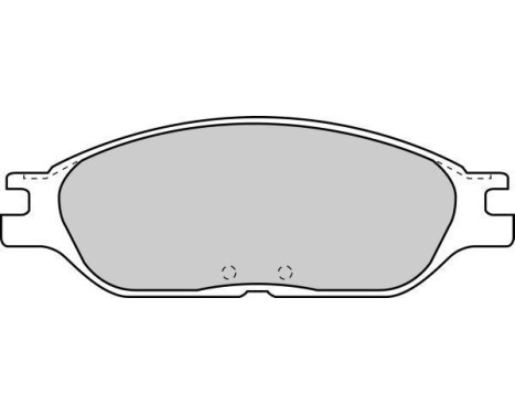 Brake Pad Set, disc brake 38803 ABS, Image 2
