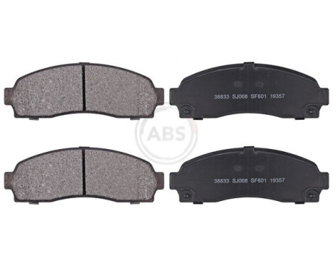 Brake Pad Set, disc brake 38833 ABS, Image 3