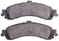 Brake Pad Set, disc brake 38834 ABS