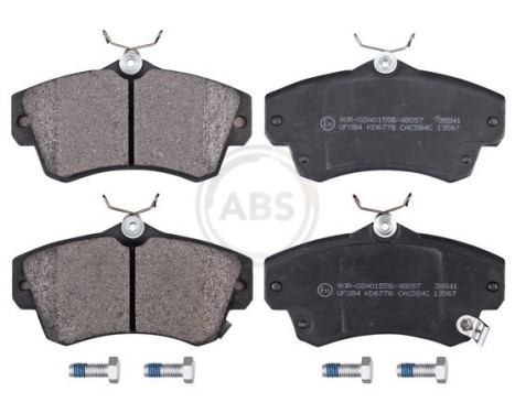 Brake Pad Set, disc brake 38841 ABS, Image 3