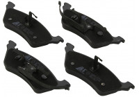 Brake Pad Set, disc brake 38858 ABS