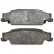 Brake Pad Set, disc brake 38922 ABS