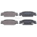 Brake Pad Set, disc brake 38922 ABS, Thumbnail 3
