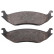 Brake Pad Set, disc brake 38967 ABS, Thumbnail 2
