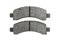 Brake Pad Set, disc brake 38974 ABS