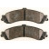 Brake Pad Set, disc brake 38975 ABS