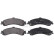 Brake Pad Set, disc brake 38975 ABS, Thumbnail 2