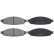 Brake Pad Set, disc brake 38997 ABS, Thumbnail 3