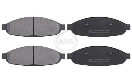 Brake Pad Set, disc brake 38997 ABS, Image 3