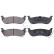 Brake Pad Set, disc brake 38998 ABS, Thumbnail 3