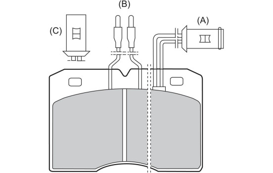 Brake Pad Set, disc brake 598007 Valeo, Image 2