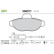 Brake Pad Set, disc brake 598011 Valeo