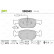 Brake Pad Set, disc brake 598040 Valeo, Thumbnail 2