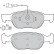 Brake Pad Set, disc brake 598040 Valeo, Thumbnail 2
