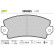 Brake Pad Set, disc brake 598085 Valeo, Thumbnail 2