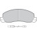 Brake Pad Set, disc brake 598086 Valeo, Thumbnail 2
