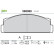 Brake Pad Set, disc brake 598090 Valeo