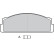 Brake Pad Set, disc brake 598090 Valeo, Thumbnail 2