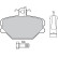 Brake Pad Set, disc brake 598095 Valeo, Thumbnail 2
