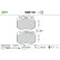 Brake Pad Set, disc brake 598119 Valeo