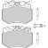 Brake Pad Set, disc brake 598119 Valeo, Thumbnail 2