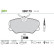 Brake Pad Set, disc brake 598179 Valeo