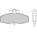 Brake Pad Set, disc brake 598217 Valeo, Thumbnail 2