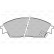 Brake Pad Set, disc brake 598248 Valeo