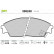 Brake Pad Set, disc brake 598248 Valeo, Thumbnail 2