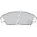 Brake Pad Set, disc brake 598248 Valeo, Thumbnail 2
