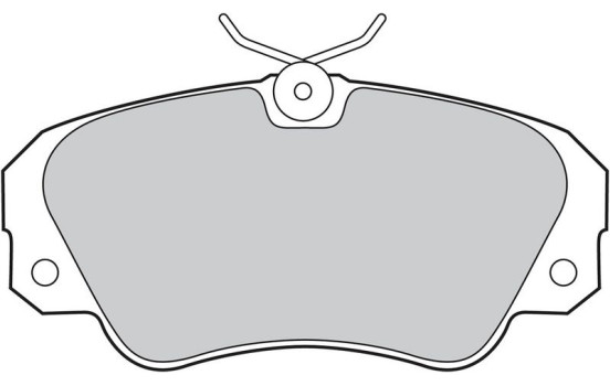 Brake Pad Set, disc brake 598256 Valeo, Image 2
