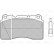 Brake Pad Set, disc brake 598309 Valeo