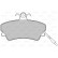 Brake Pad Set, disc brake 598382 Valeo