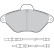 Brake Pad Set, disc brake 598383 Valeo, Thumbnail 2