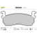 Brake Pad Set, disc brake 598384 Valeo, Thumbnail 2