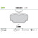 Brake Pad Set, disc brake 598499 Valeo
